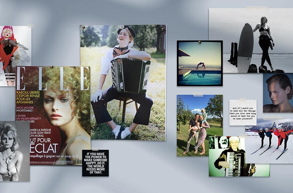 Inga Eiriksdottir, the face of the brand BL+